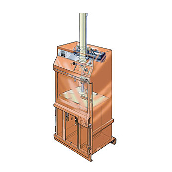 Пресс для уплотнения и пакетирования отходов в кипы 3100 ORWAK