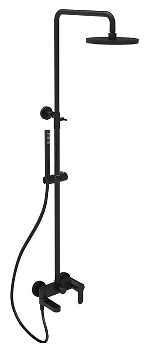 Стойка душевая Paffoni Blu ZCOL632NO черная матовая