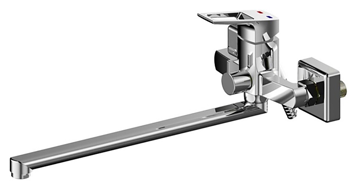 Смеситель для ванны и душа настенный Milardo Atlantic ATLSBLCM10