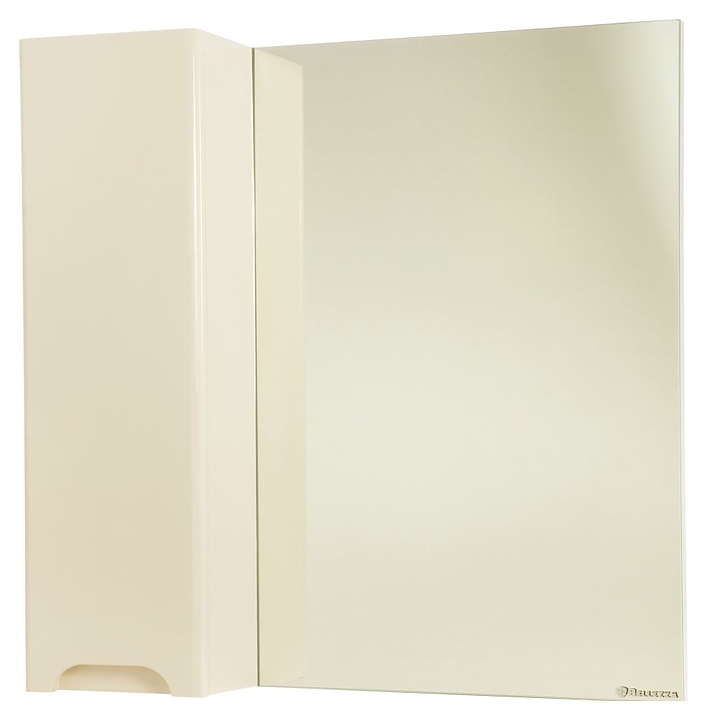 Зеркало Bellezza Андрэа 80 L левое, бежевое