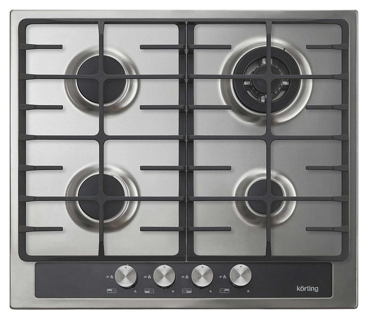 Варочная панель газовая Korting HG 665 CTGX нержавеющая сталь