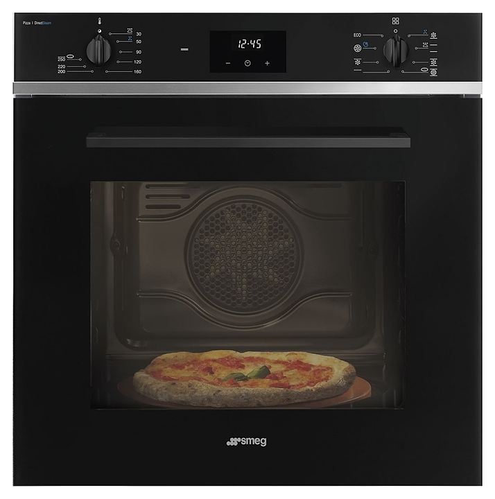 Духовой шкаф SMEG SF6400S1PZB черный / стекло