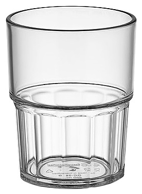 Стакан Олд Фэшн Gastroplast GC-28 250 мл (поликарбонат) прозрачный