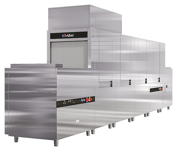 Туннельная посудомоечная машина Abat МПТ-3000Кл левая