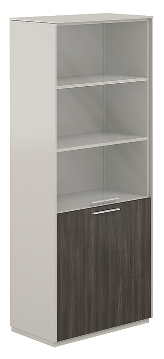 Шкаф для документов NORDEN NZ-0311.GS.BT прозрачное стекло