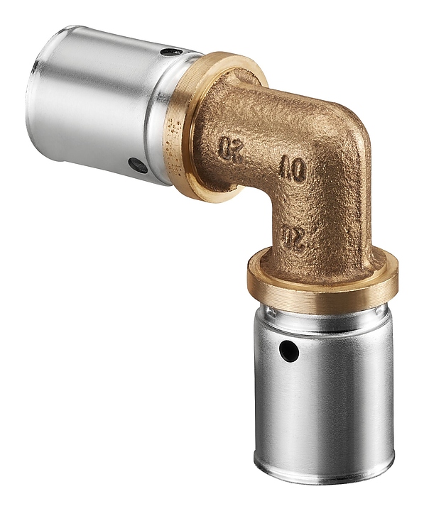 Пресс-угольник Oventrop Cofit P 1512853, 63 мм - 63 мм, 90°, латунь