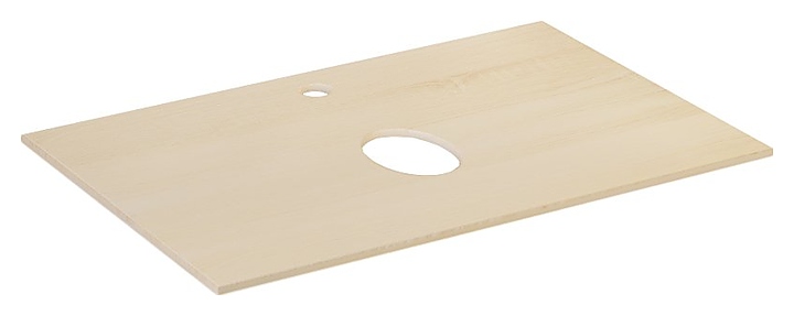 Столешница под накладную раковину Raval Frame 75 дуб сонома