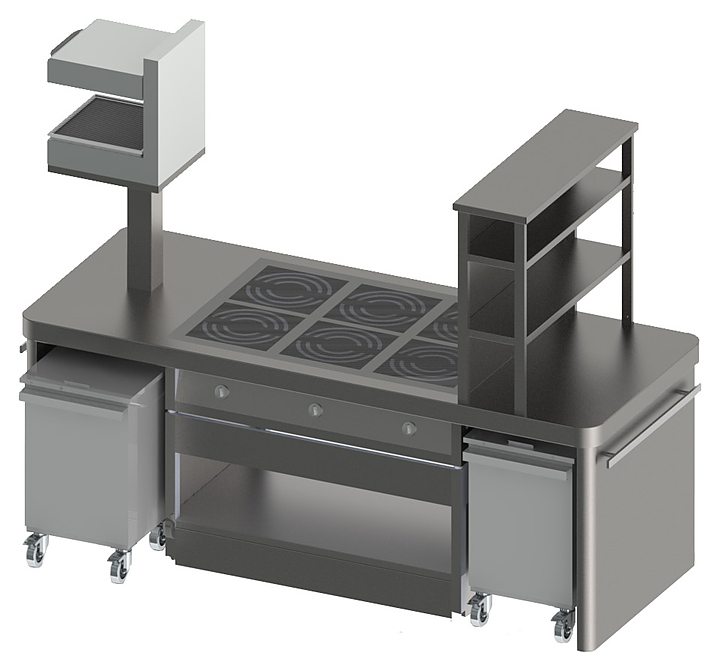 Остров тепловой RestoArt RA-IH20-10