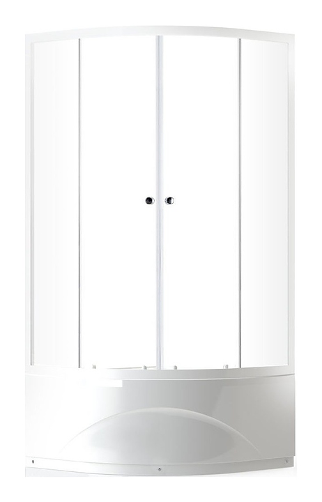Душевой уголок с поддоном Domani-Spa Delight 99 high DS0405D99H0Cl00 90х90 см