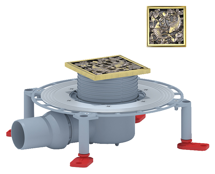 Трап душевой Bronze de Luxe 21980-5602