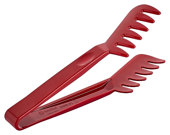 Щипцы для спагетти Gastroplast GMM-01 l=22 см (поликарбонат) красные
