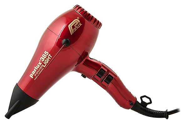 Фен Parlux 385 POWER LIGHT Ionic&Ceramic 2150W красный