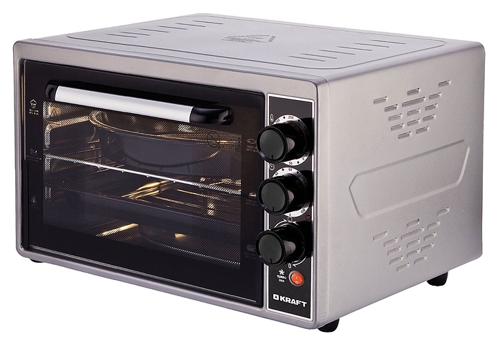 Мини-печь Kraft KF-MO 3803 KGR серая