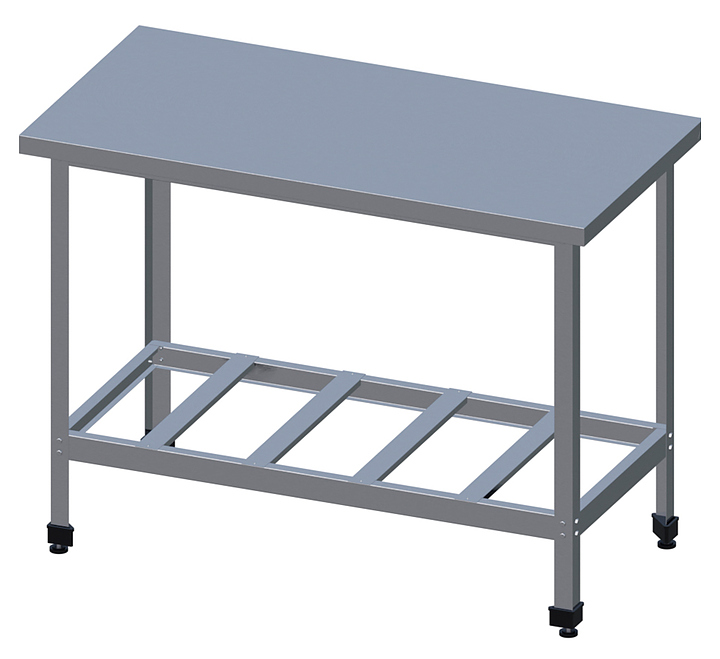 Стол производственный VIATTO СР-2/600/600-ЮТ