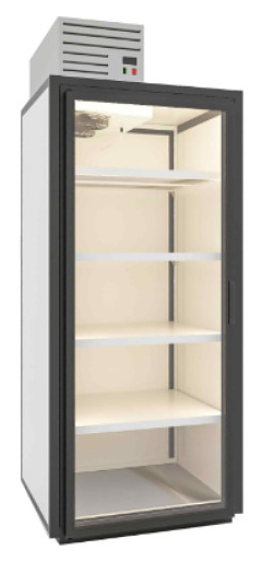 Шкаф холодильный Berk ШХС-0.9 стекло, подсветка (модель №22)