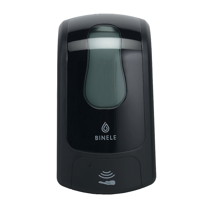 Диспенсер для жидкого мыла BINELE eSoap DE12BB картриджный сенсорный, черный