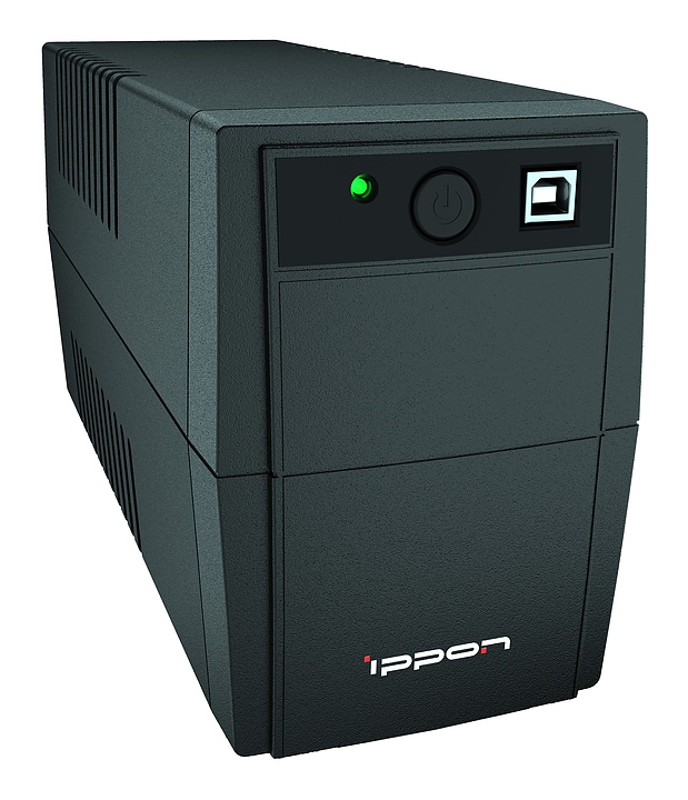 Источник бесперебойного питания Ippon Back Basic 850S Euro (480 Вт; 850 В·А) черный