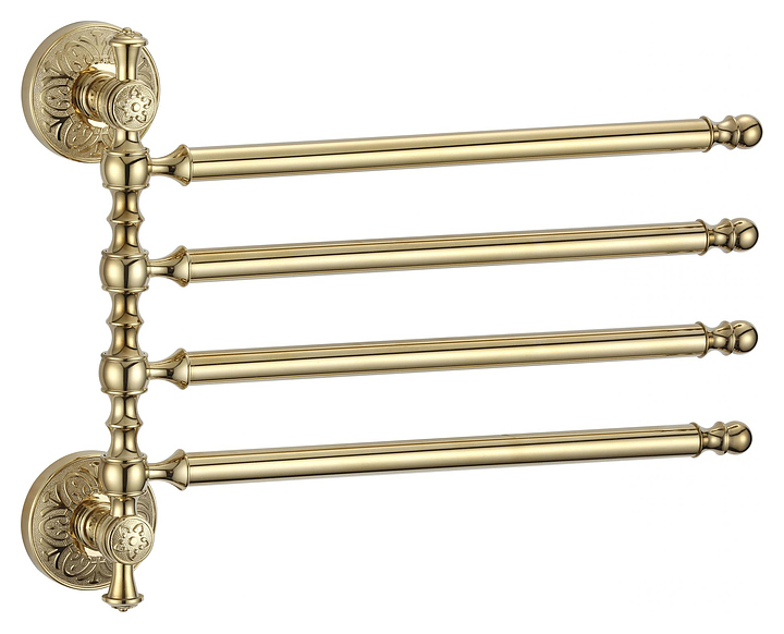 Полотенцедержатель четверной поворотный Savol S-005804B