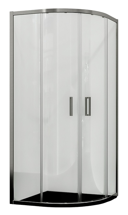 Уголок душевой Wasserkraft Tauber 64S01 900х900х2000 мм, никель