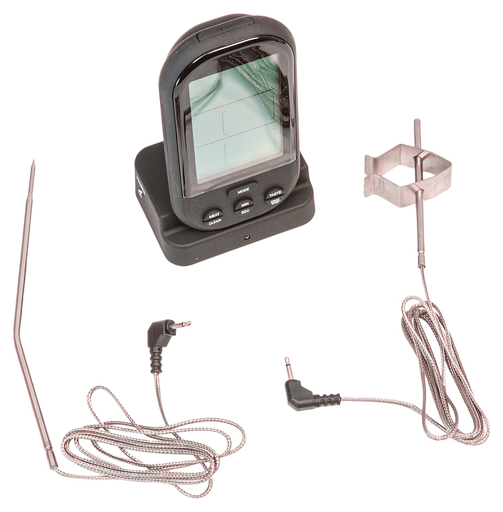 Термометр беспроводной Green Kamado дистанционный, 2 щупа