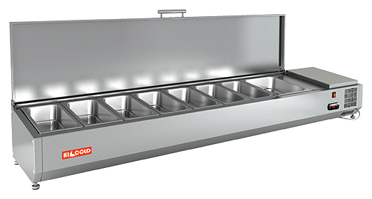Витрина холодильная HICOLD VRTU 1915 к PZ4 (1/3)