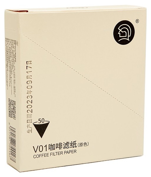 Набор фильтров ZeroHero V01 (50 шт.) отбеленные