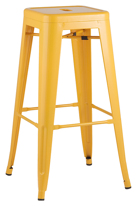 Стул барный Stool Group TOLIX желтый глянцевый