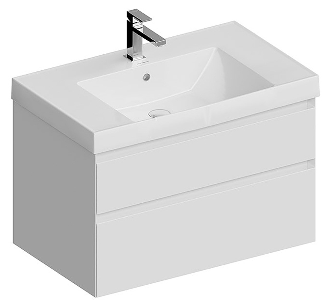 Тумба под раковину Kerama Marazzi Cubo CUB.80.2\WHT.M