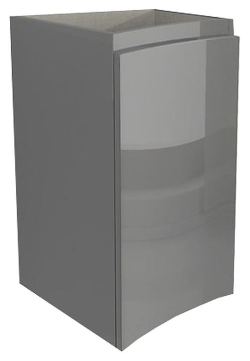 Тумба под раковину CEZARES VAGUE 44223 34x40x55 см, правый, Antacite