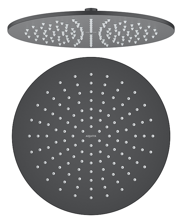 Душ верхний Aquatek AQ2079MB черный матовый