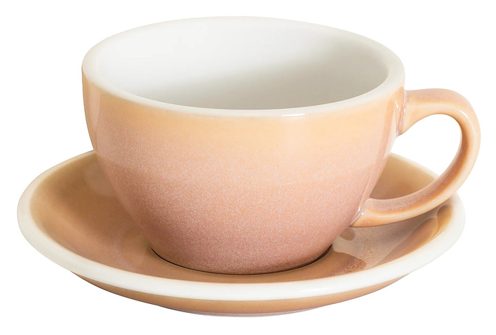 Кофейная пара Loveramics Egg Latte Cup 300-108BRO/143BRO 300 мл, розовый (rose)