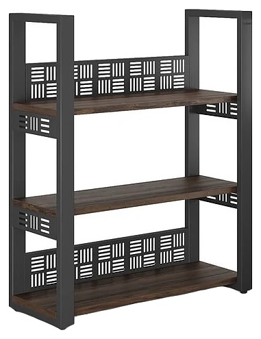 Стеллаж открытый КОБОР SО3-60/36 black/charlston