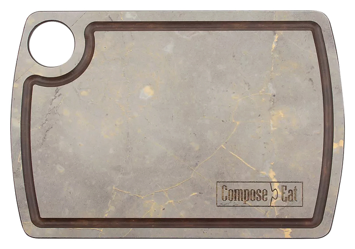 Доска разделочная ComposeEat DRJ22153118OA6 22х15 см, мрамор итальянский серый