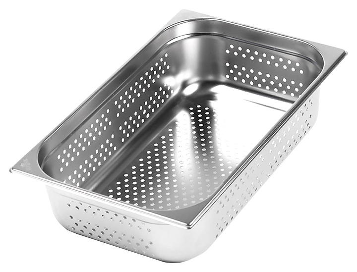 Гастроемкость Rosso GN 1/1-150 (530х325х150) перф., нерж. сталь