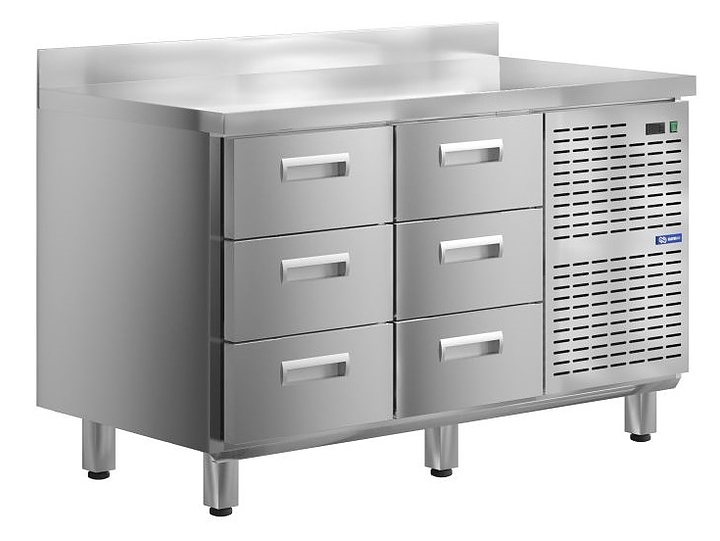 Стол холодильный KAYMAN КСХ-33/70 (6 ящиков)