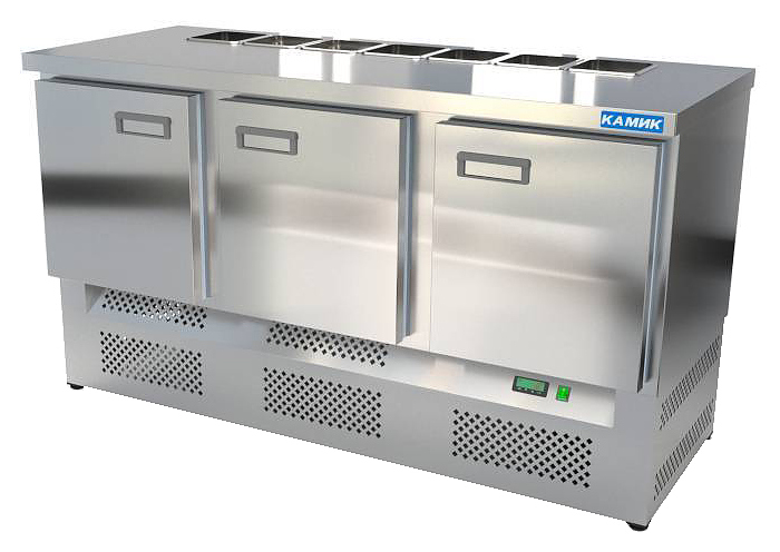 Стол холодильный для салатов КАМИК СОН-301571Н