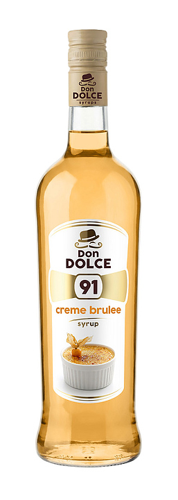 Сироп Don Dolce 75684 Крем Брюле 1 л (бутылка стекло)