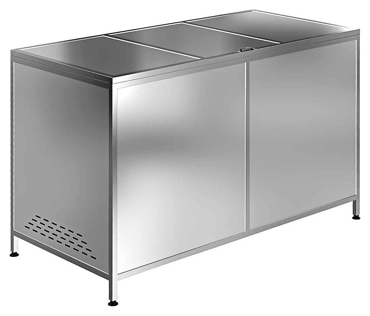 Ларь для овощей Assum ЛО-С-12/6 (1200х600х800) (оцинкованная сталь)