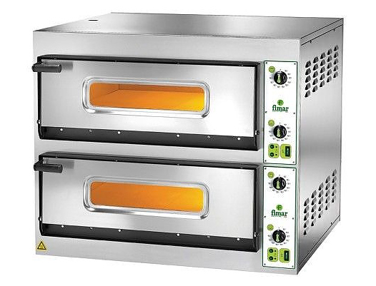 Печь для пиццы FIMAR FES44 900х785х750 мм черный, нержавеющая сталь