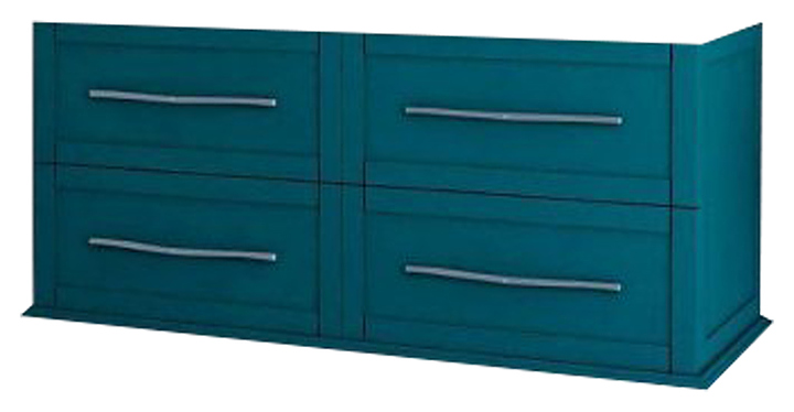 Тумба под раковину CEZARES TIFFANY 120 54956 120x46x55 см, Blu Petrolio