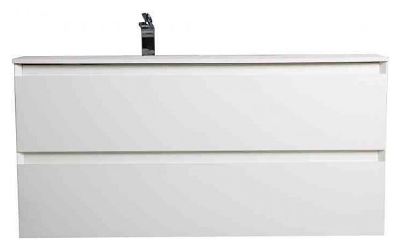 Тумба с раковиной и органайзером BelBagno Z-1050-2C-SO-BO-R + BB-Z-1060-LVB-R-MAT + Z-800/1000-1C-ORG-RW правост., белый матовый