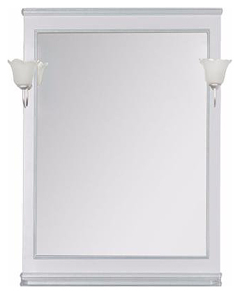 Зеркало Aquanet Валенса 80 белое