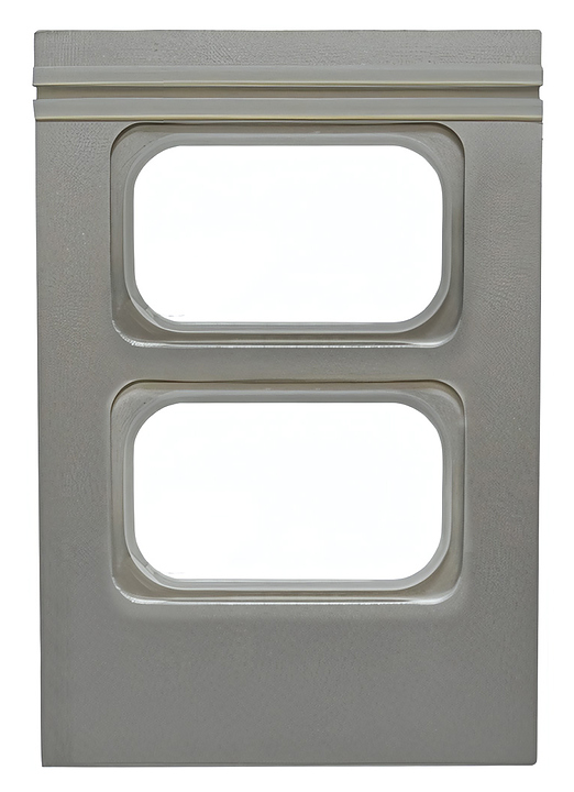 Форма для запайщика лотков Hurakan HKN-CPT1 двойная 142х92 мм