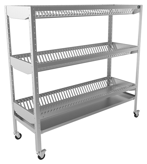 Стеллаж для тарелок КОБОР СДПК-150/53/430 (высота 1800)