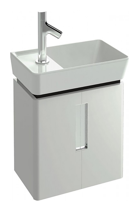Тумба Jacob Delafon REVE EB1138-G1C 42 см, белый блестящий лак