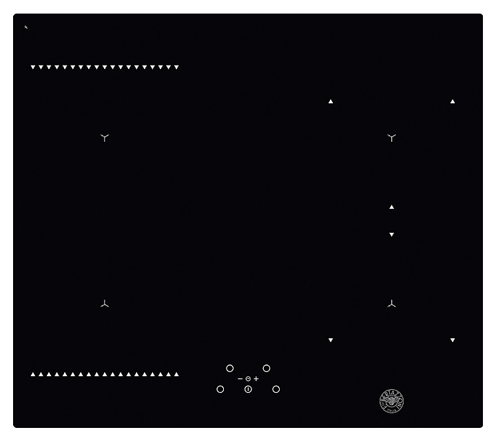 Варочная панель Bertazzoni P604IC1B2NEE индукционная с расширенной зоной