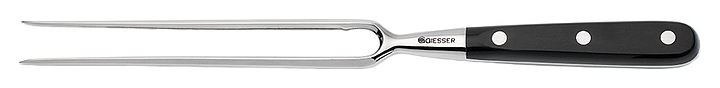 Вилка поварская Giesser 9410 p 21 L=21 см (нерж. сталь / пластик) с кованой головкой