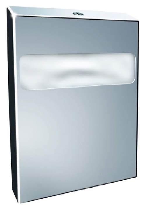 Диспенсер гигиенических покрытий на унитаз Merida STELLA R GSP001.R (нерж. сталь) полированная сталь