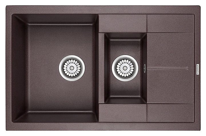 Мойка кухонная Paulmark Feste PM237850-CO кофе