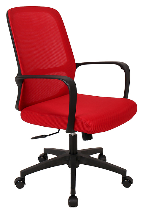 Кресло Everprof Bamboo сетка, красное